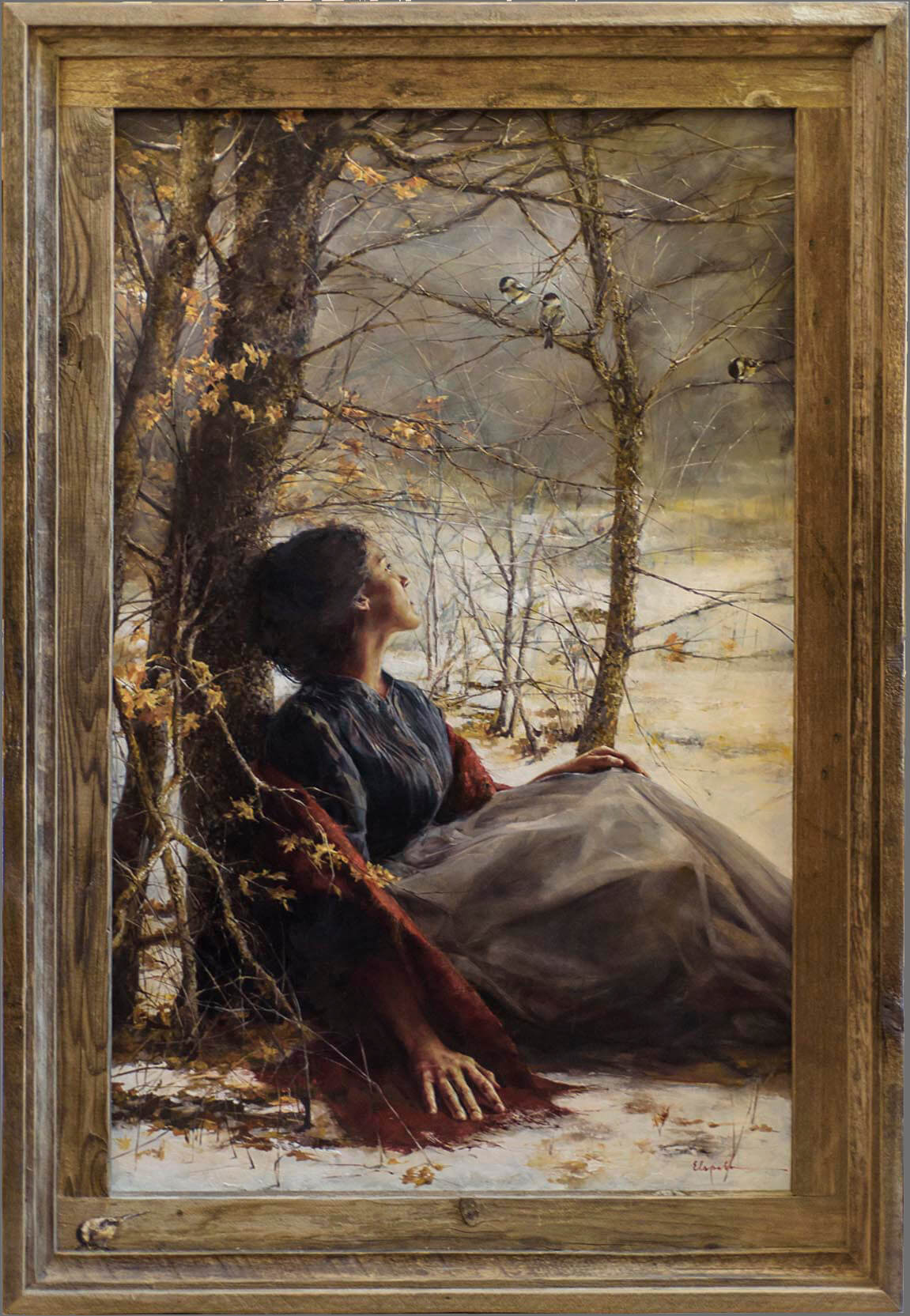 1151x1665 There Is Help For You By Elspeth Young - Painting Help