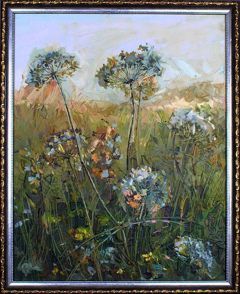 770x942 Saatchi Art Herbs Painting By Natalia Fuhel - Painting Herbs