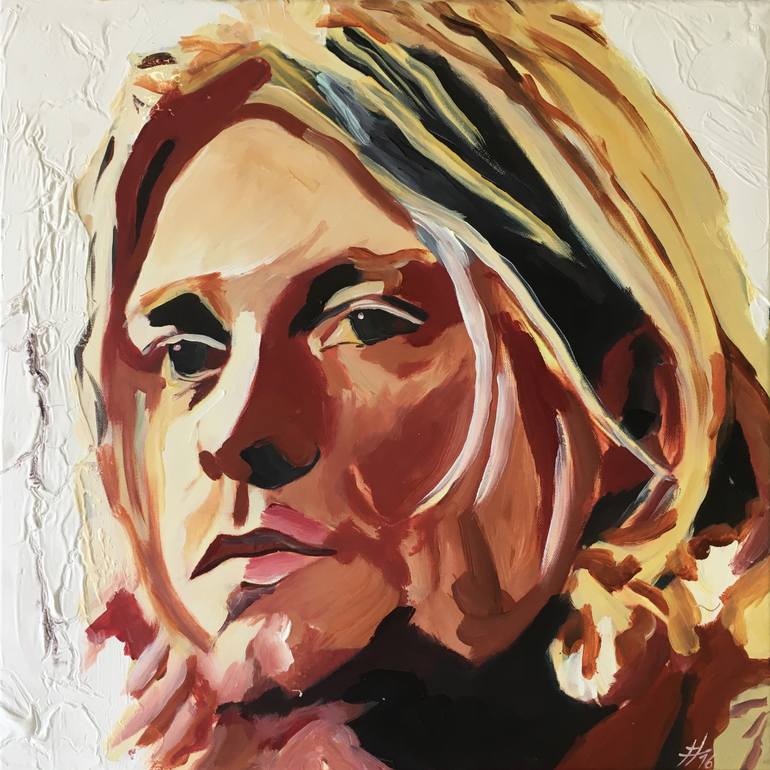770x770 Saatchi Art Hero 1 (Kurt Cobain) Painting By Tobias Hartmann - Painting Hero