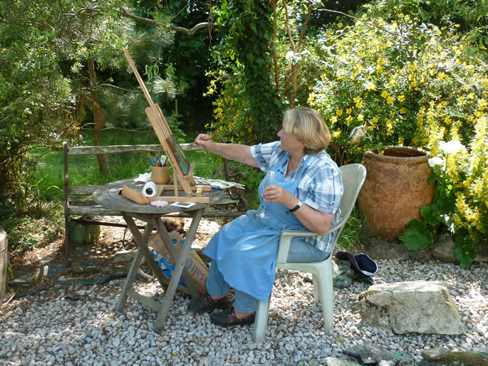 685x514 Painting Holidays In Near Dinan, Brittany France - Painting Holidays