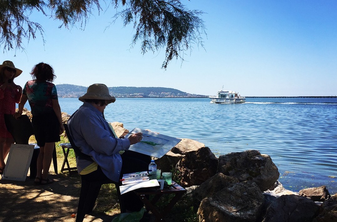 1076x709 Painting Holiday In The South Of France For Both Painters And Non - Painting Holidays