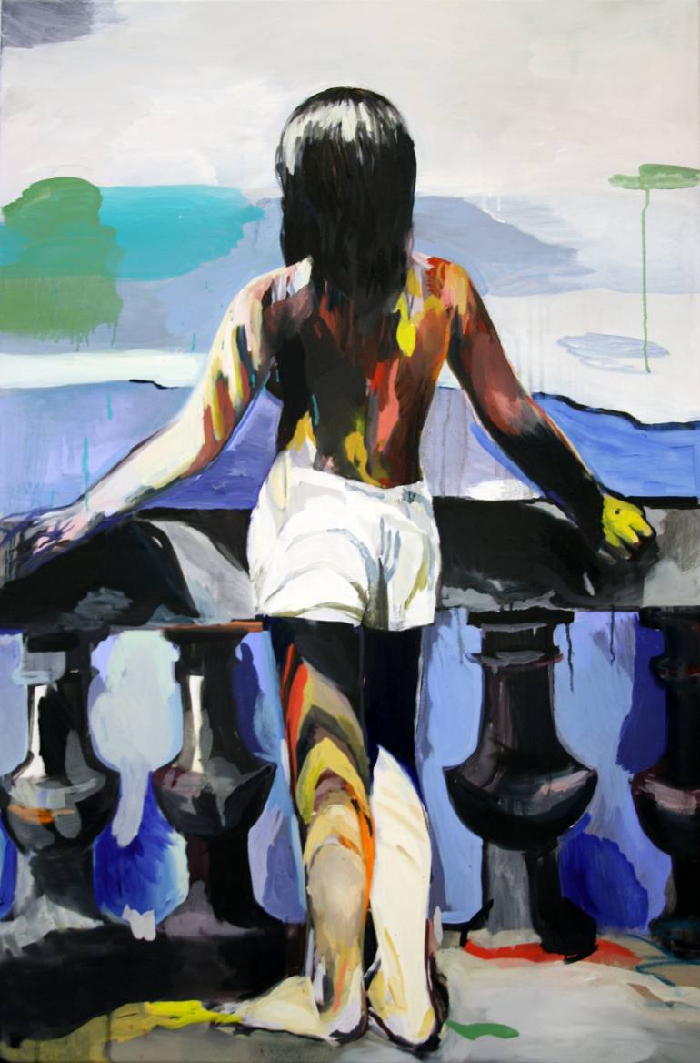 770x1168 Saatchi Art Holidays (Exhibition Yes Art Gallery) Painting By - Painting Holidays