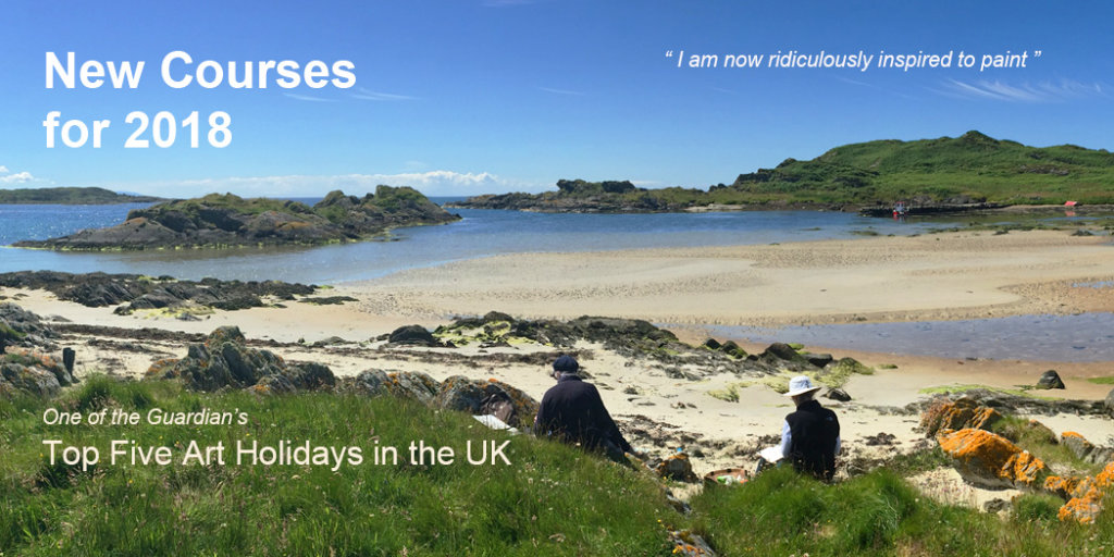 1024x512 Whitehouse Studio Painting Holidays In Scotland Residential - Painting Holidays