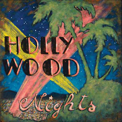 400x398 Hollywood Nights By Janet Kruskamp - Painting Hollywood