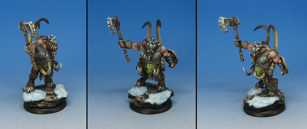 1178x498 James Wappel Miniature Painting Hoof And Horns - Painting Horns