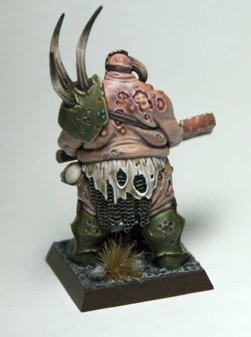 500x671 Mengel Miniatures Champion Of Nurgle - Painting Horns