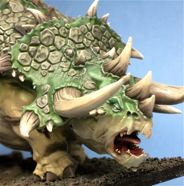 600x606 The Figure I'M Most Proud Of Painting. I Know I'M Not The Best But - Painting Horns