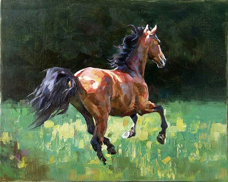 736x587 85 Best Painting Horse Images On Horses, Animales - Painting Horse