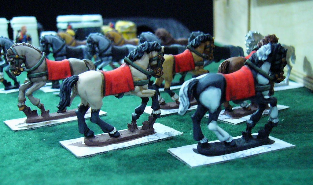 1024x604 The Waterloo Campaign In Miniature Salute - Painting Horses Miniatures