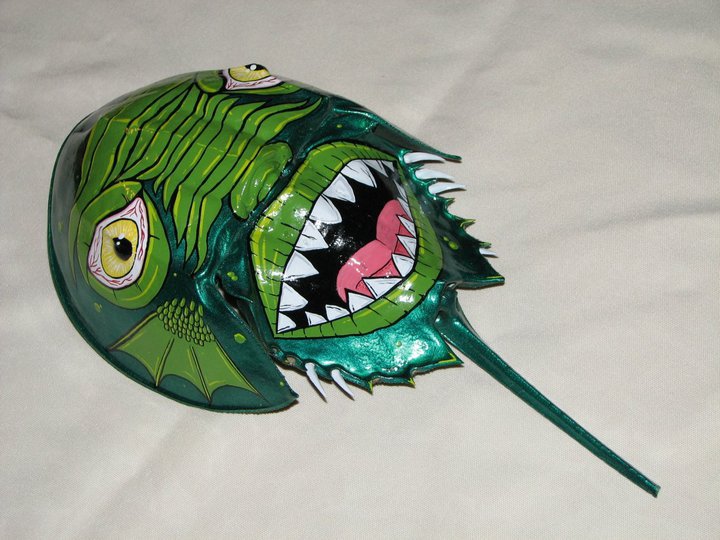720x540 Horseshoe Crabs, Artists And Hotrods Fundraiser For Latham Kids - Painting Horseshoe Crabs