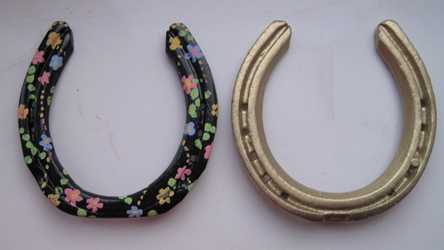 444x250 Catherine Trevorrow Wildlife Animal Artist - Painting Horseshoes