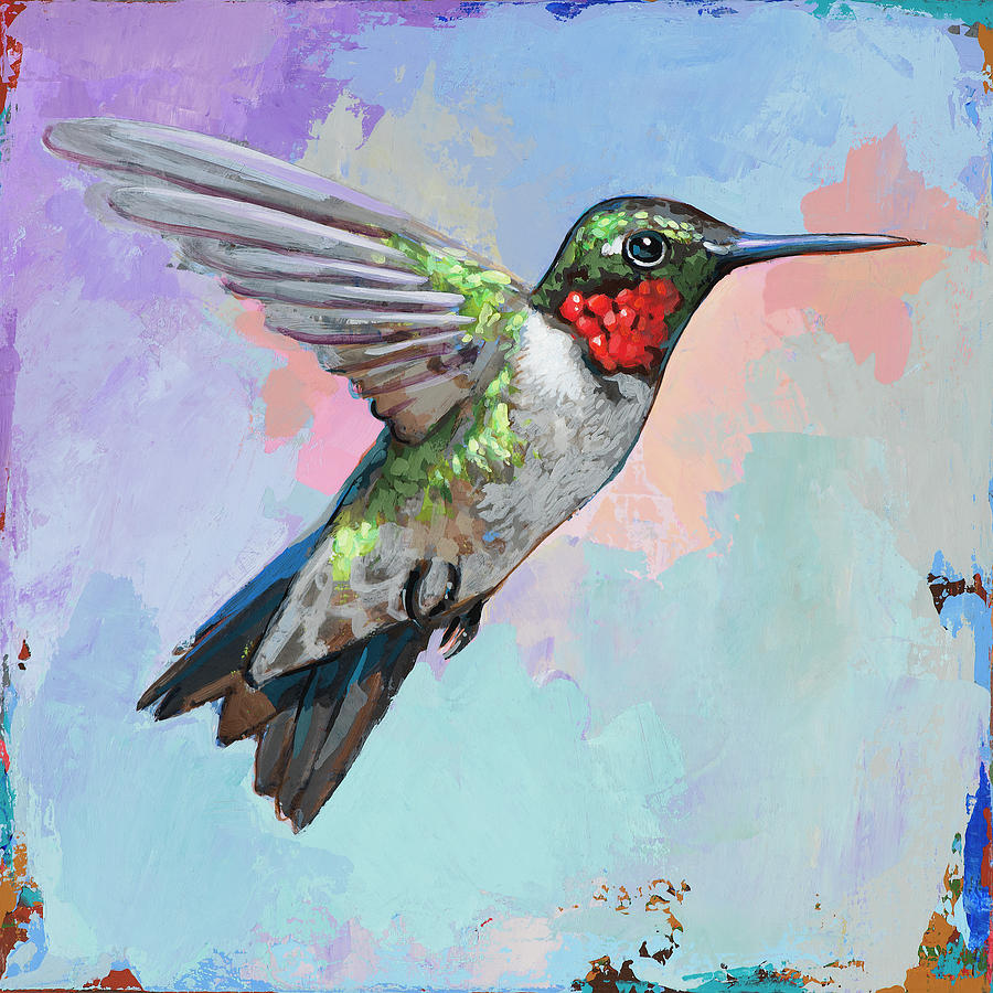 900x900 Hummingbird - Painting Hummingbirds With Acrylics