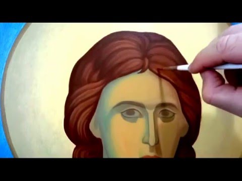 480x360 All Steps Of Painting An Icon. By Theodoros Papadopoulos. - Painting Icon