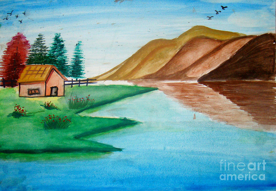 Painting Images Of Nature At Paintingvalley Com Explore