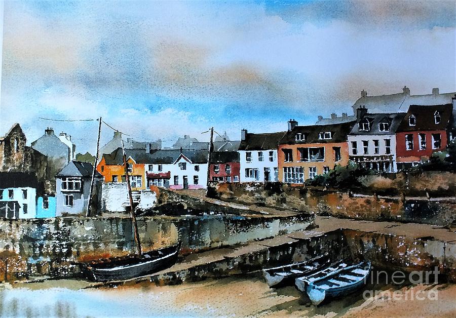900x628 Baltimore Harbour West Cork Painting By Val Byrne - Painting In Baltimore