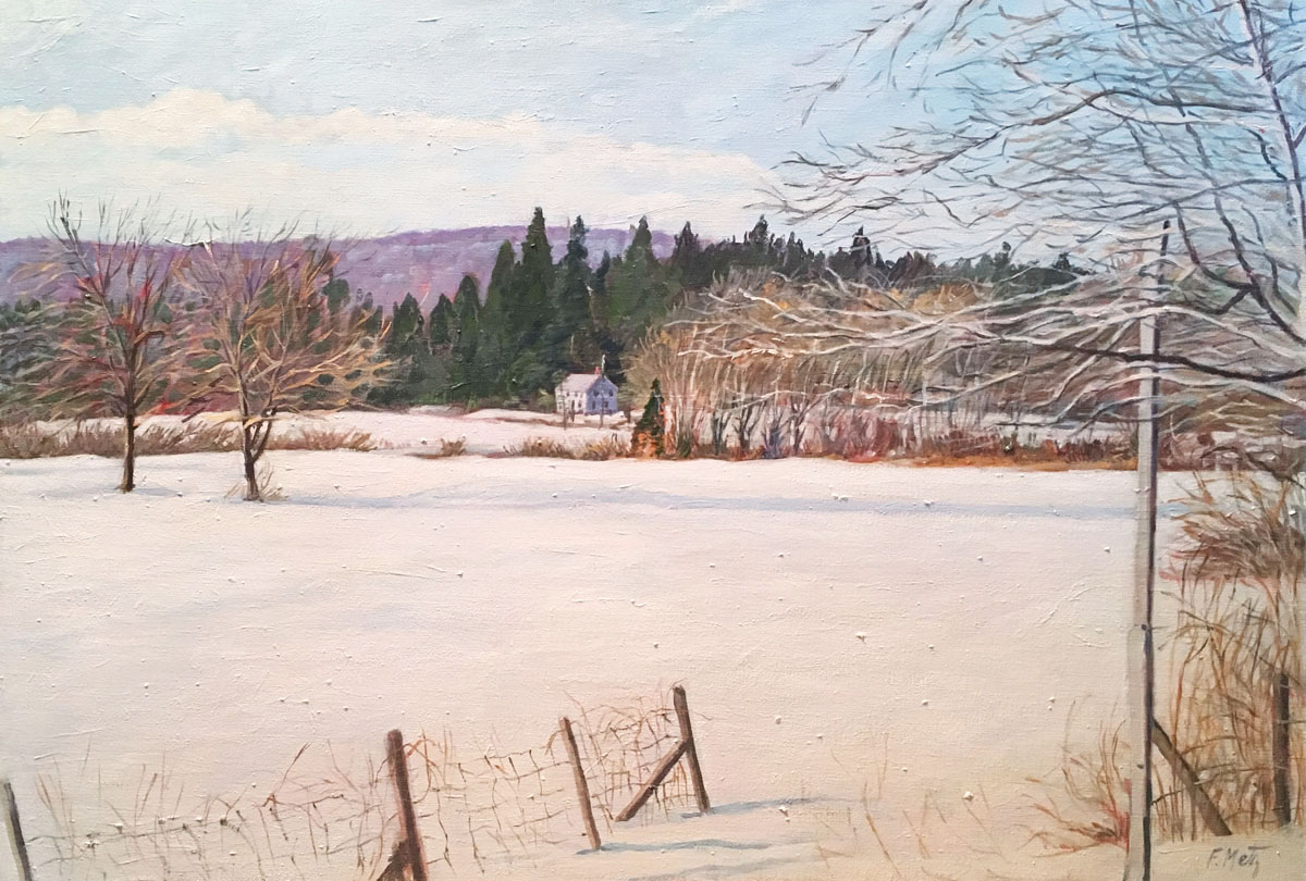 1200x810 Frank Metz Landscape Artist - Painting In Ct