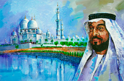 400x260 Dubai Artist To Unveil Sheikh Zayed Paintings - Painting In Dubai