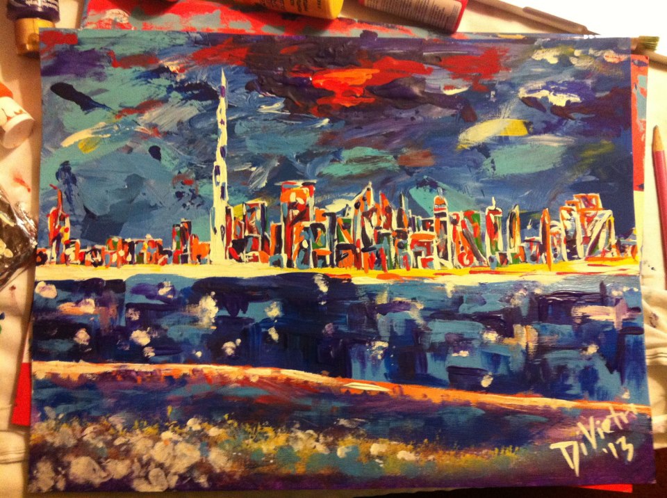 960x716 Dubai Abstract Painting - Painting In Dubai