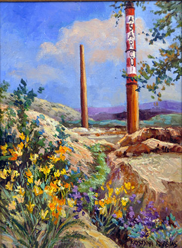 367x500 Gardens Amp Landscape Paintings By Krystyna Robbins, El Paso, Tx Artist - Painting In El Paso