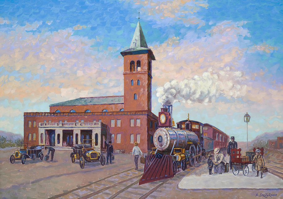 900x632 Union Depot - Painting In El Paso