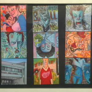 300x300 Ferris Bueller Sam Carter Art - Painting In Ferris Buellers Day Off