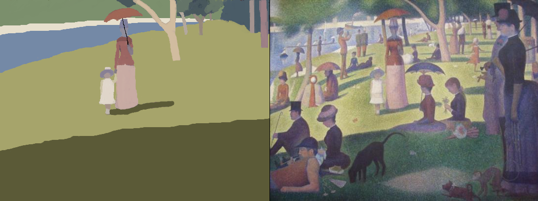 1098x411 The Painting From Ferris Bueller's Day Off Goodartvsmspaint - Painting In Ferris Buellers Day Off