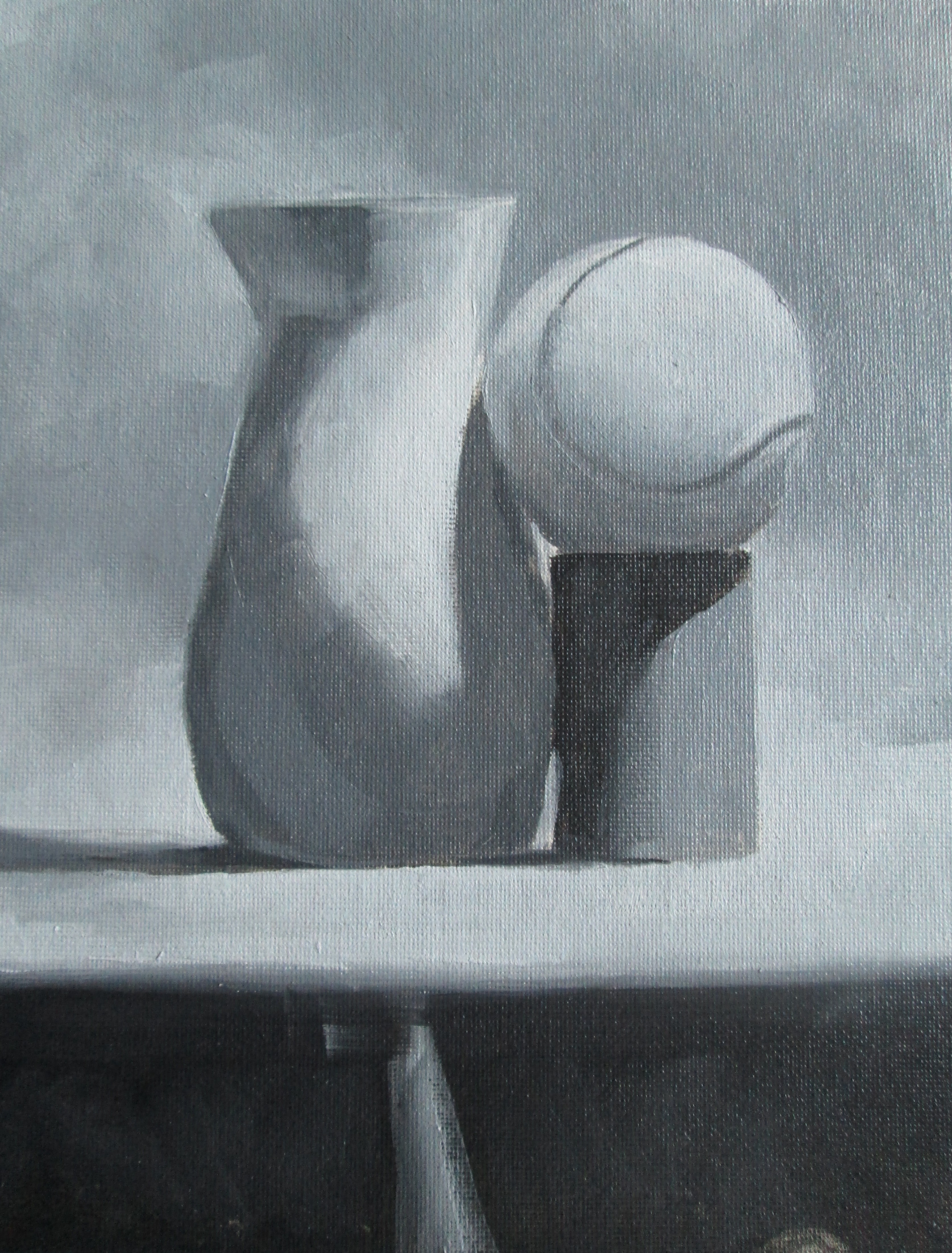 3351x4411 Still Life To Paint Ii Tom Donovan Art Blog - Painting In Grayscale