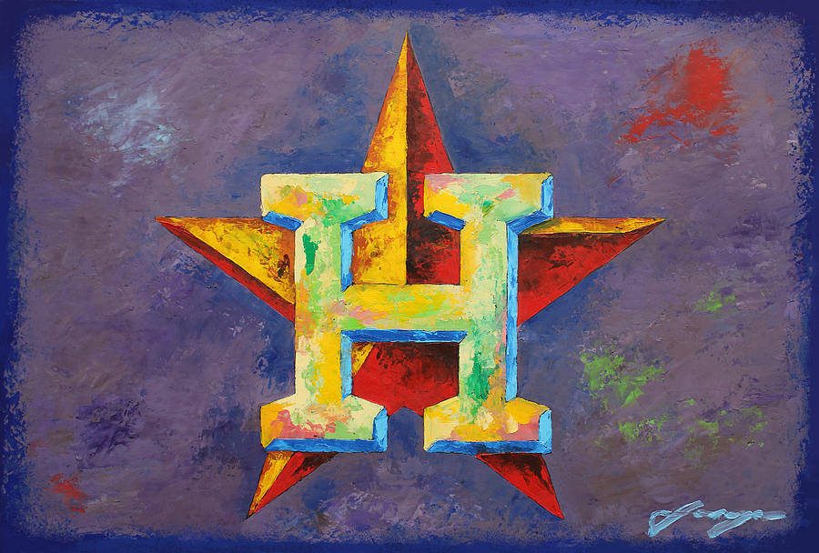 900x608 Houston Astros Paintings Fine Art America - Painting In Houston