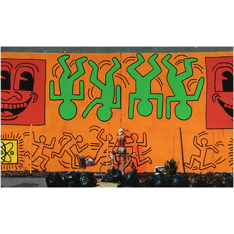 800x800 Keith Haring Painting Houstonowery Wall, 1982, - Painting In Houston
