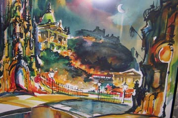 360x238 Thelma Speed Houston Cathedral California Style Watercolor - Painting In Houston