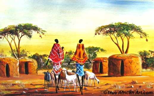 518x323 Albert Lizah The Memphis Cali Art Project - Painting In Kenya