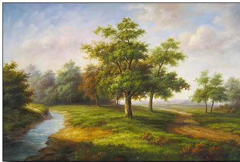 485x328 Landscape Oil Painting,landscape Oil Painting,landscape Oil - Painting In Nature