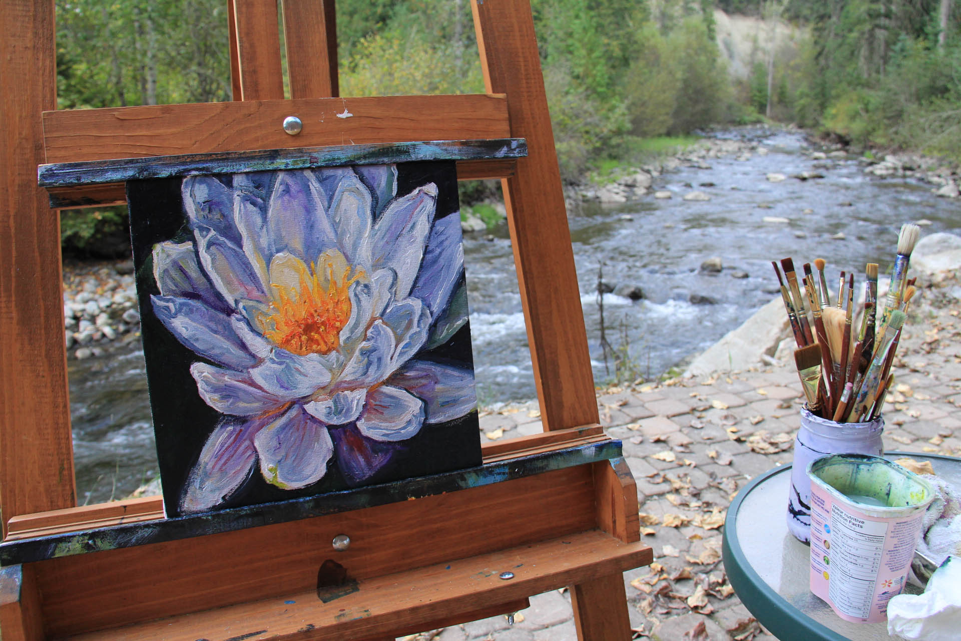 1920x1280 Painting In The Key Of Nature Leanne Cadden - Painting In Nature