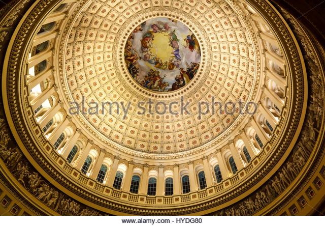 640x444 Interior Us Capitol Building Dome Stock S Amp Interior Us Capitol Us - Painting In The Capitol Dome