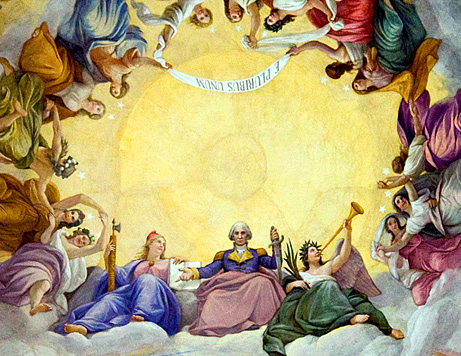 461x356 One Nation What The Great Seal And America's Founding Part 1 - Painting In The Capitol Dome