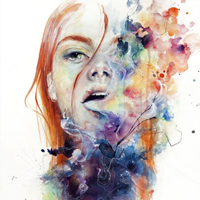 290x290 Design Inspiration 21 Fabulous Watercolor Illustrations - Painting Inspiration