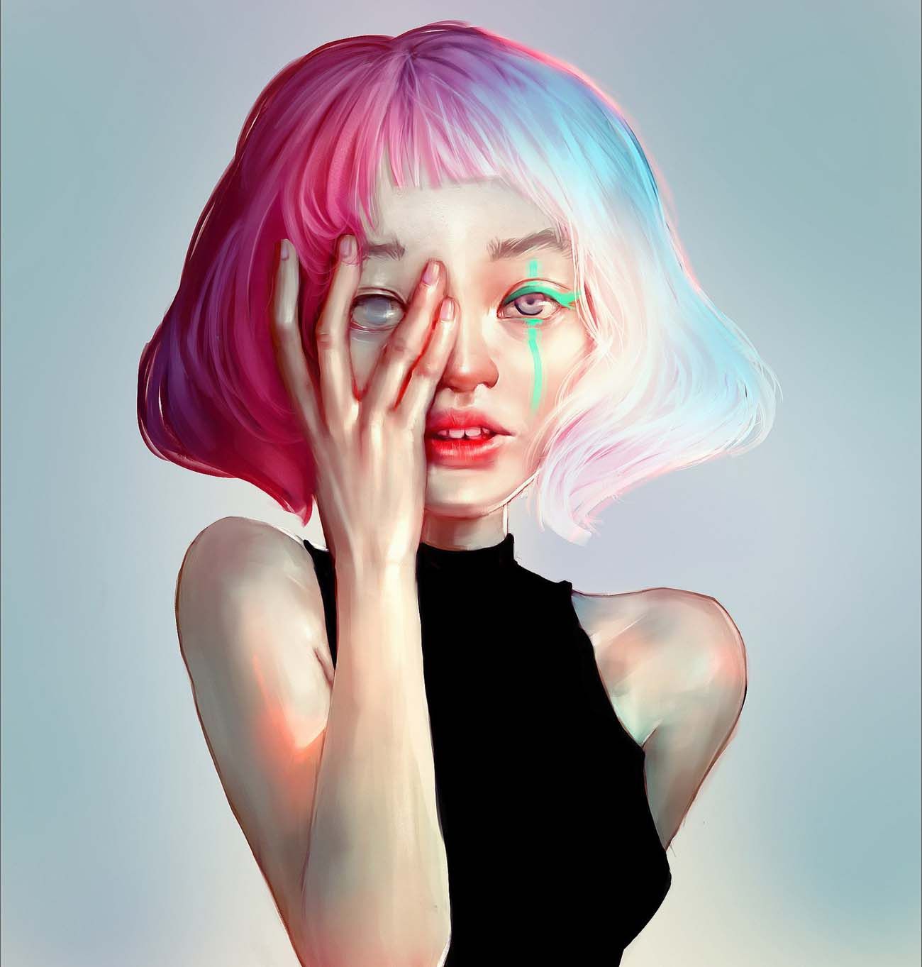 1300x1363 Digital Painting Inspiration Vol. 09 Painting - Painting Inspiration