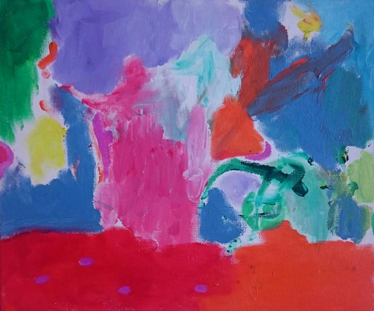 770x641 Saatchi Art Breakfast With Rasberry Jam Painting By Elena Harvey - Painting Jam