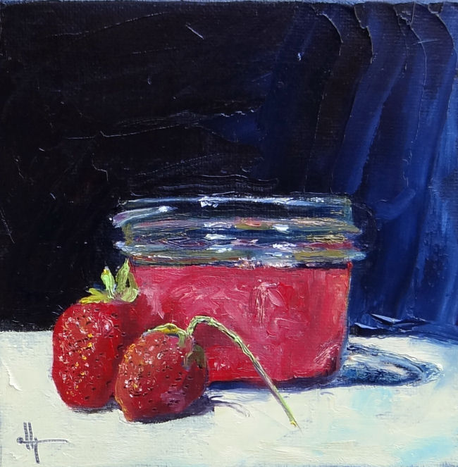 650x663 Diana Lynn's Painting A Day July 2015 - Painting Jam