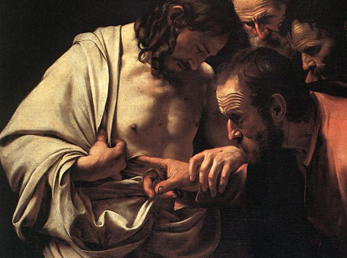 700x521 Catholicwebphilosopher In Touching Christ's Wounds, We Touch Our - Painting Jesus Touching Fingers