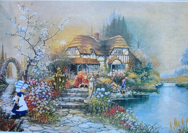 600x423 Promotion Jigsaw Puzzles 300 Pieces Chinese Famouse Landscape - Painting Jigsaw Puzzles