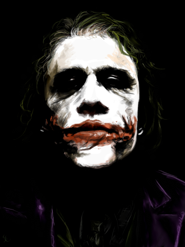 600x800 Joker Painting By Aquila Audax - Painting Joker