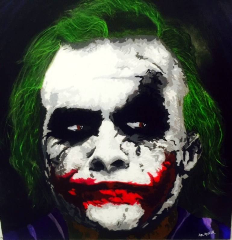 770x795 Saatchi Art The Joker Painting By Ar Ankur Pandey - Painting Joker