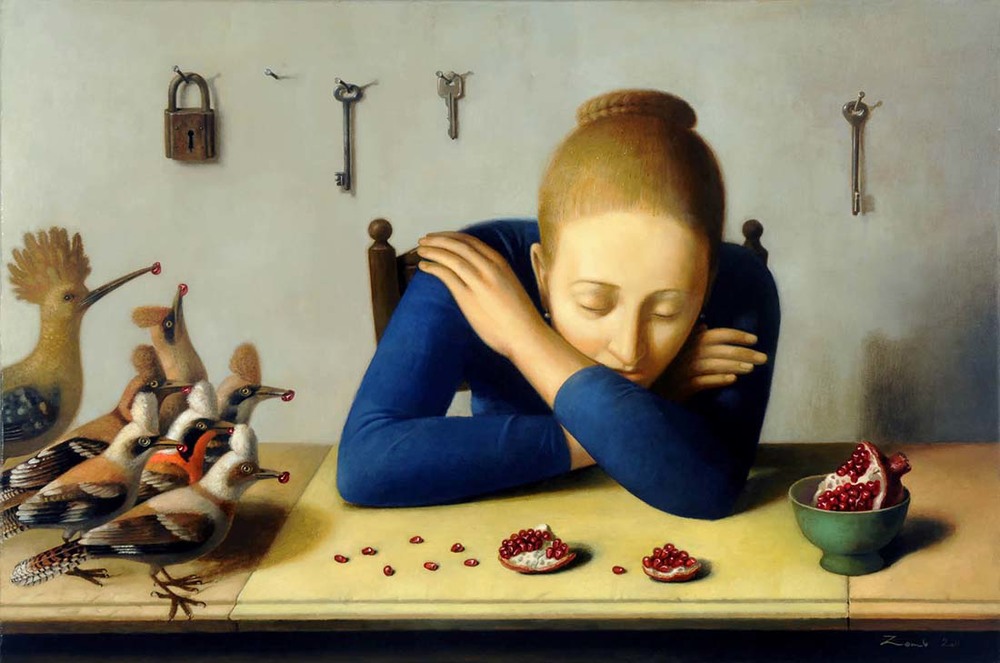 1000x663 Turning The Key In A Broken Lock - Painting Key