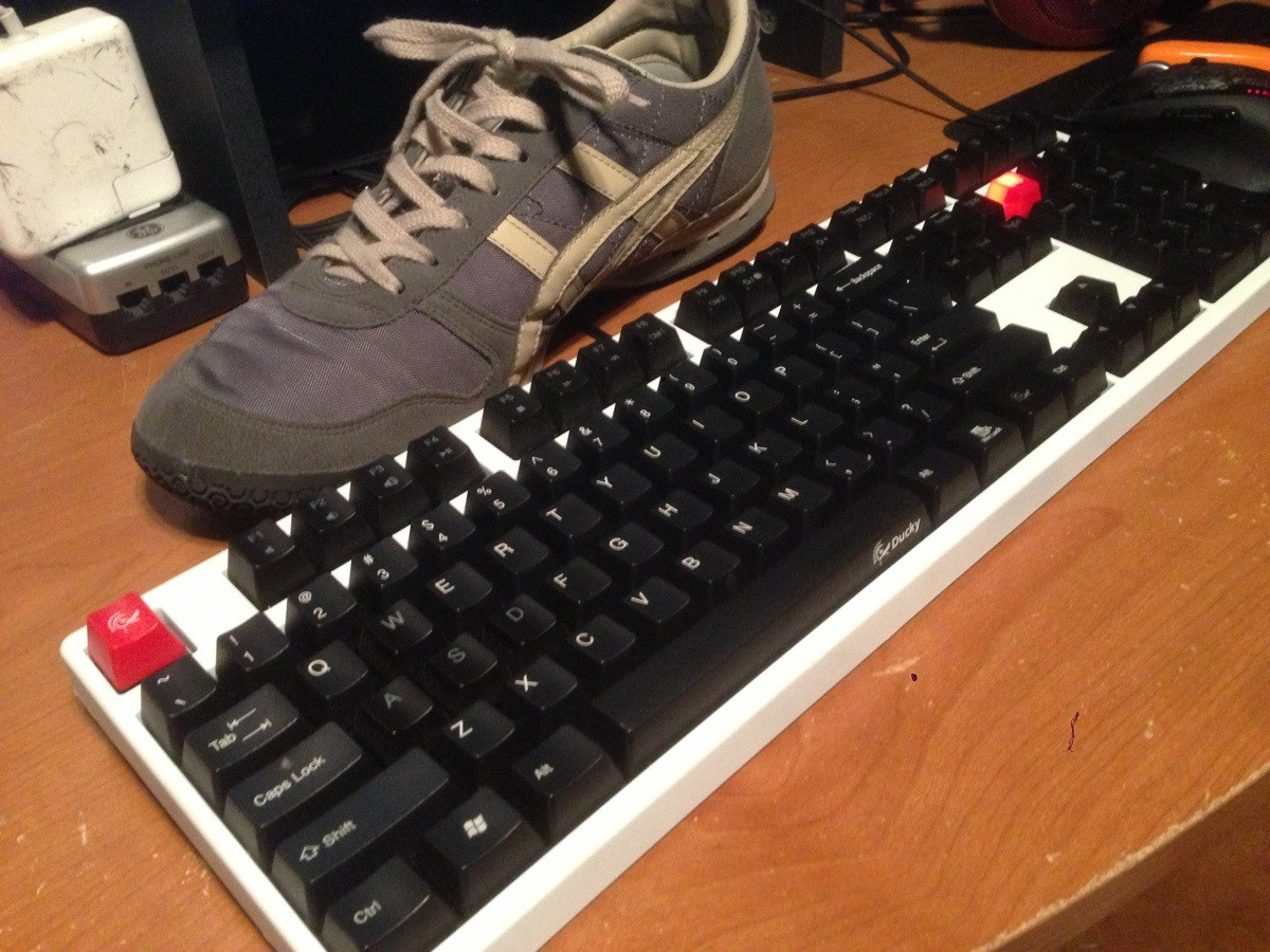 1200x900 Just Finished Painting My Ducky Shine. Just Waiting On My New - Painting Keyboard