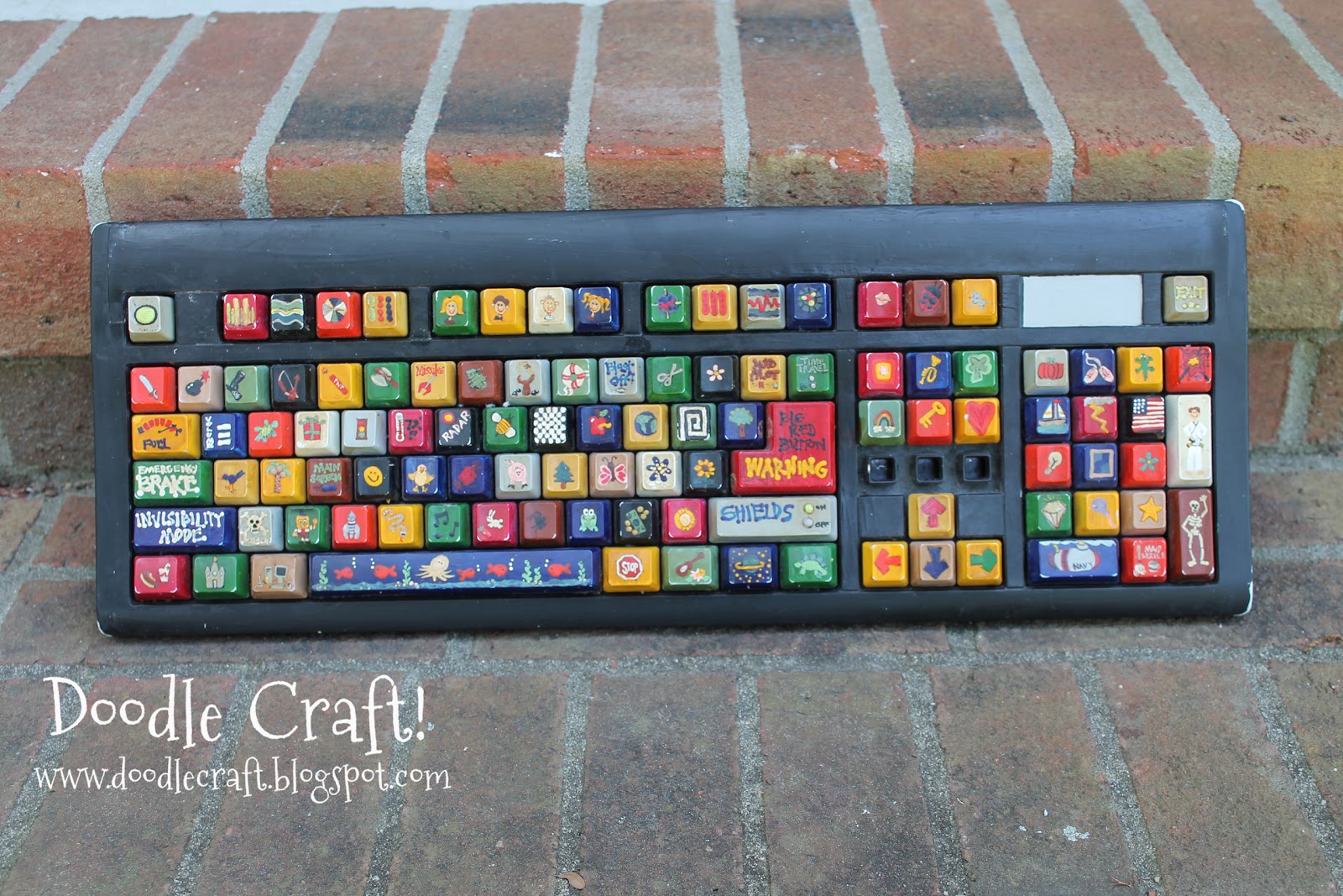 1600x1067 Painted Keyboard - Painting Keyboard