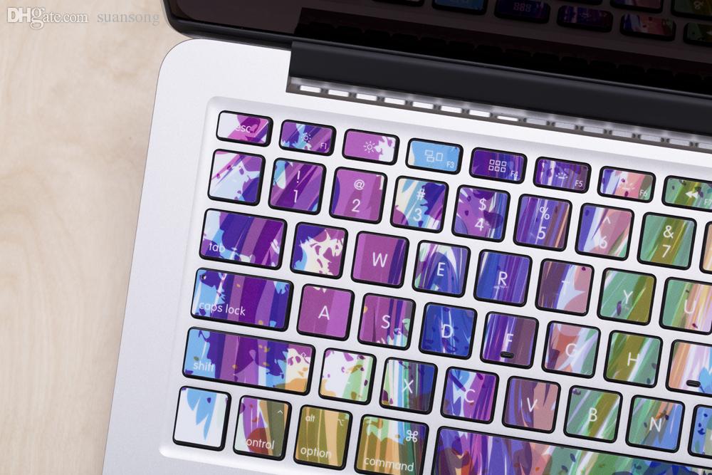 1000x667 Wholesale Removable Cute Colorful Dazzle And Painting Waterproof - Painting Keyboard