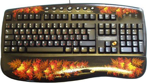 500x285 Beauty Will Save, Viola, Beauty In Everything - Painting Keyboard