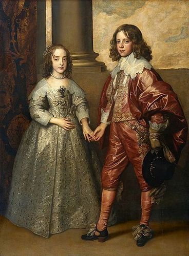 368x500 Kings And Queens Images Betrothal Painting Of William And Mary - Painting Kings