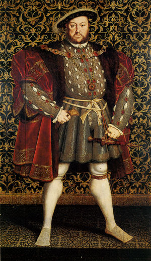 300x520 The Devil, You Say 16th Century Mural Of Henry Viii Turns Into - Painting Kings